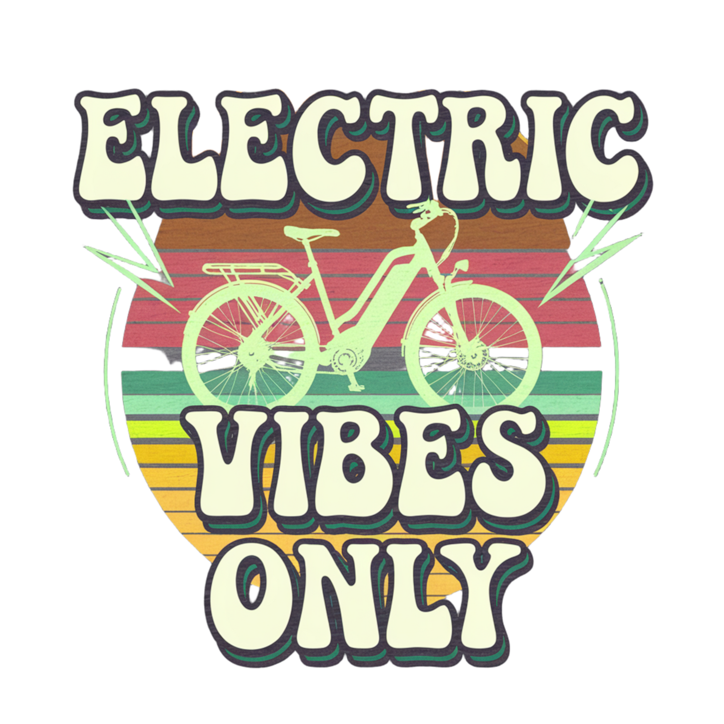 Electric Vibes Only Heavyweight Tee