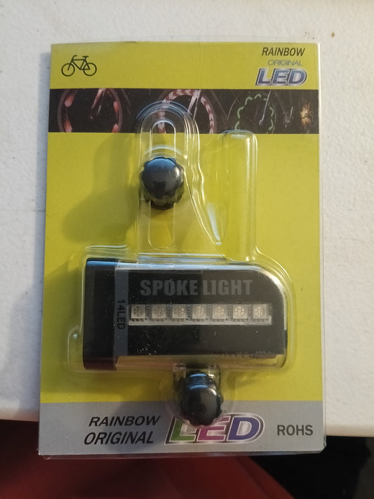 Rainbow Original LED Spoke Lights — 2-Pack + 1 Free Spare (3 total)