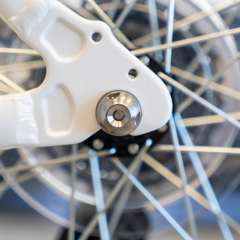 Seatylock X-LOCK Axle Bolts — Anti-Theft Wheel Skewer Set (Front + Rear)