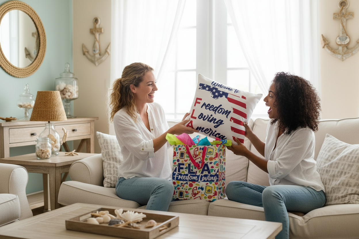 Florida Freedom Pillow