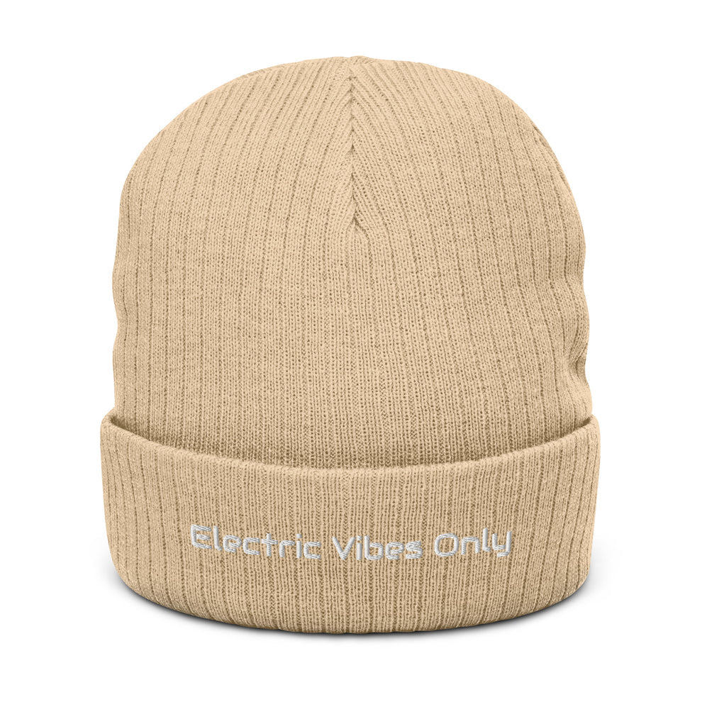 Classic Cuffed Beanies Built For E-Bike Riders | Electric Vibes Only