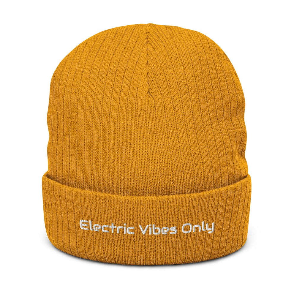 Classic Cuffed Beanies Built For E-Bike Riders | Electric Vibes Only