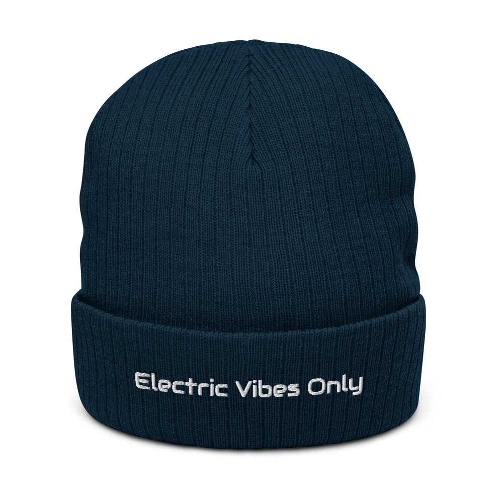 Classic Cuffed Beanies Built For E-Bike Riders | Electric Vibes Only