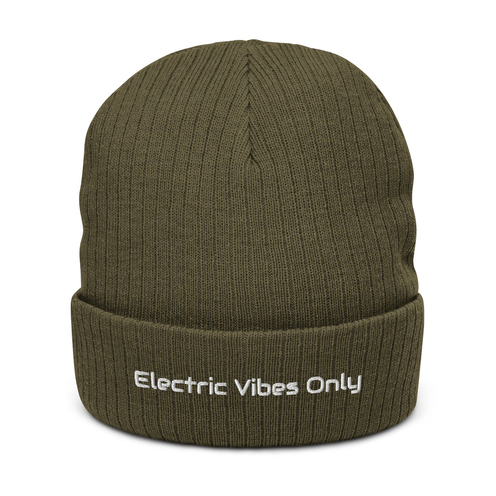 Classic Cuffed Beanies Built For E-Bike Riders | Electric Vibes Only