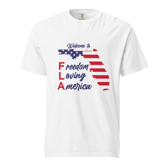Freedom Loving America Heavyweight Tee